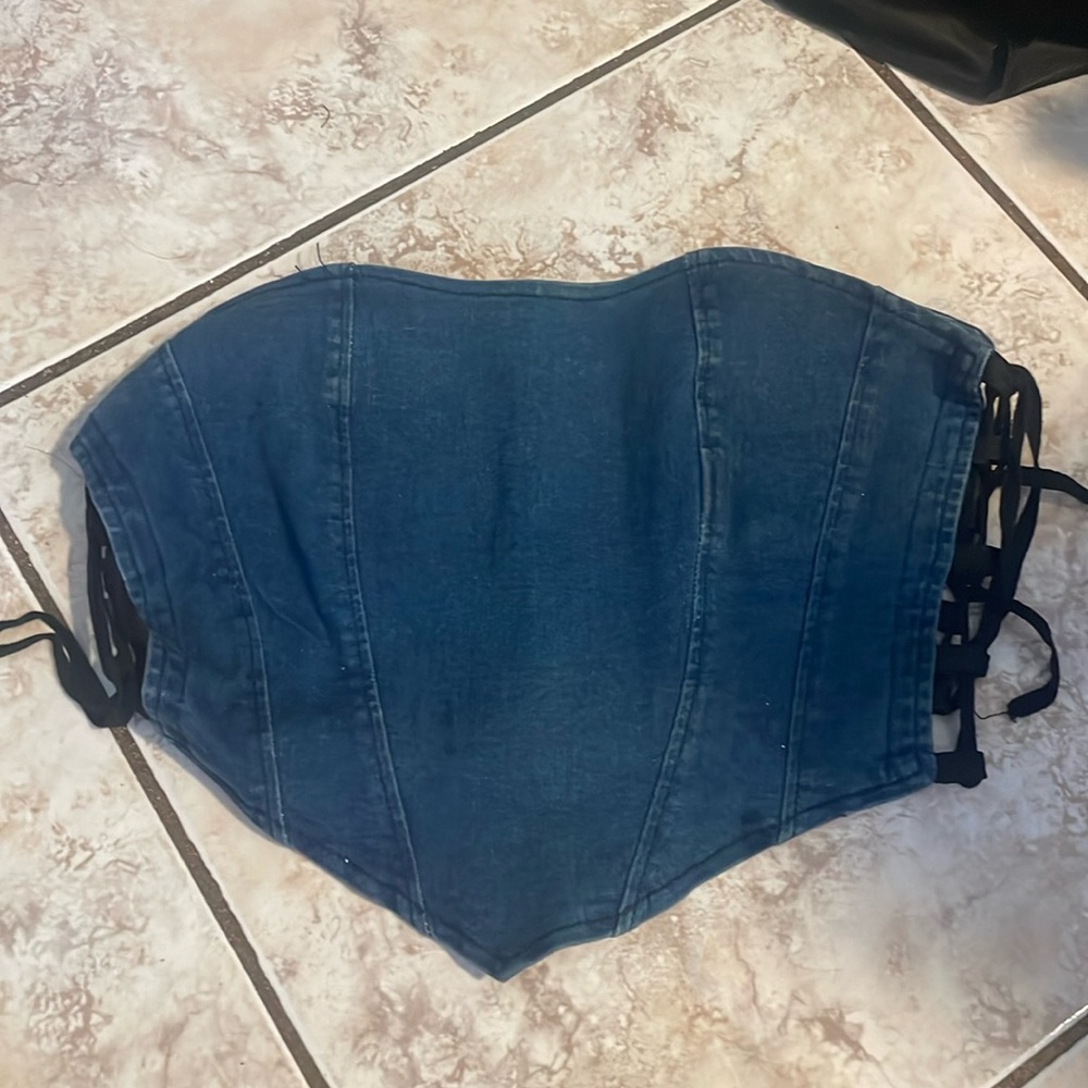 Jean top size xs